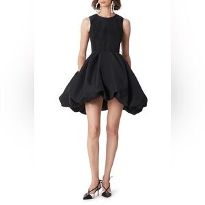 Carolina Herrera Silk Sleeveless Crewneck Bubble Dress  - 10